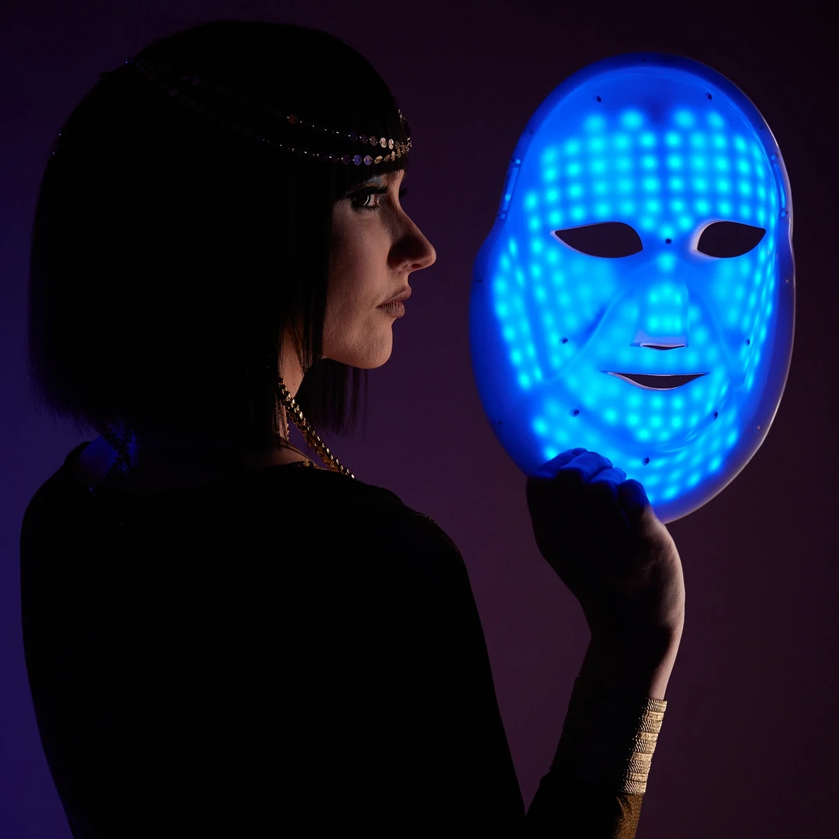 Buudy LED Mask blue light acne mode